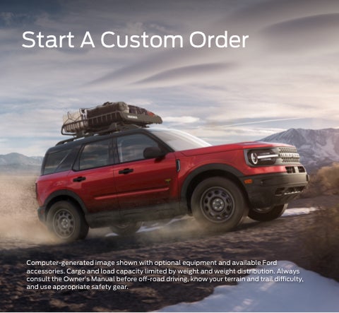 Start a custom order | Johnson Brothers Ford in Temple TX